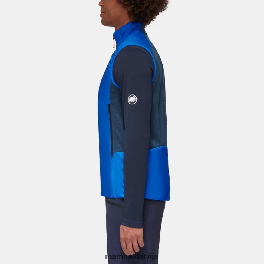 apģērbs Mammut eigerjoch hibrīdvestē azurit-nakts vīriešiem 2TN48T720