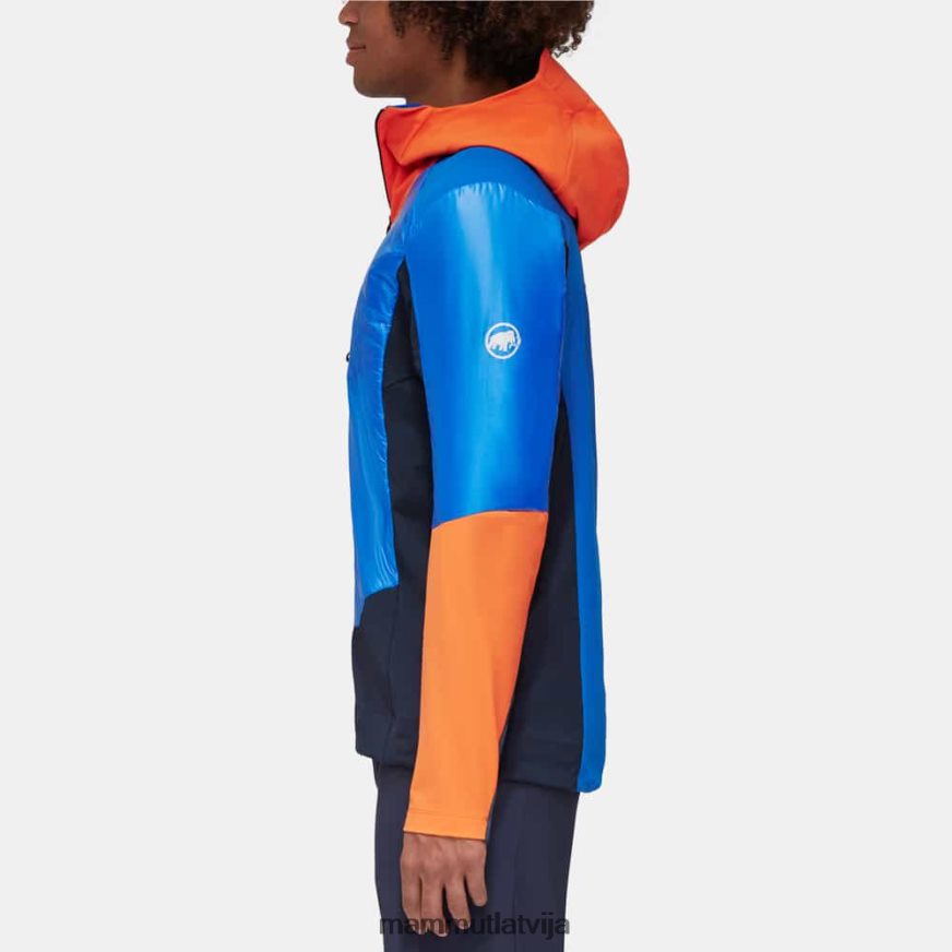 apģērbs Mammut eisfeld so hybrid jaka ar kapuci azurit-nakts vīriešiem 2TN48T28