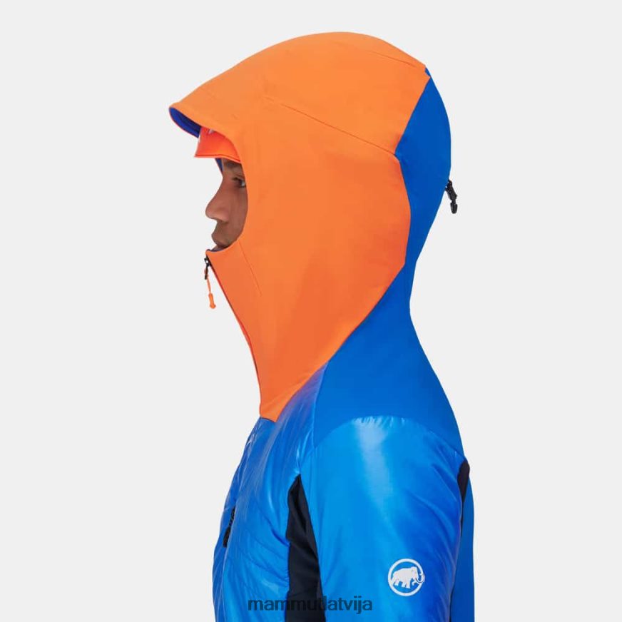 apģērbs Mammut eisfeld so hybrid jaka ar kapuci azurit-nakts vīriešiem 2TN48T28