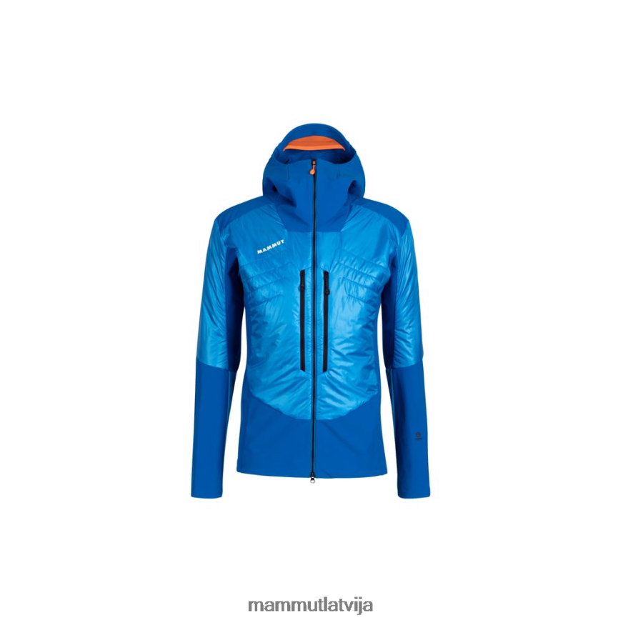 apģērbs Mammut eisfeld so hybrid jaka ar kapuci azurit vīriešiem 2TN48T685