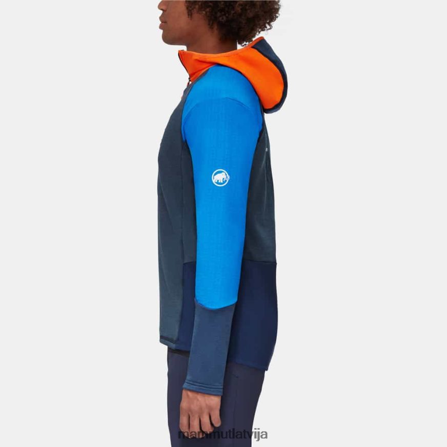 apģērbs Mammut eiswand advanced ml jaka ar kapuci nakts-azurit vīriešiem 2TN48T969