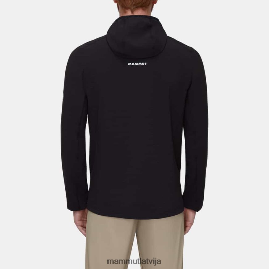 apģērbs Mammut madris light ml jaka ar kapuci melns vīriešiem 2TN48T645