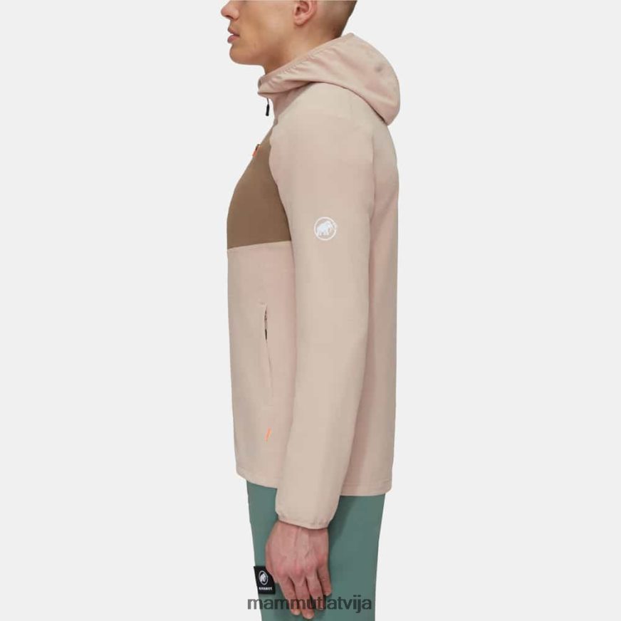 apģērbs Mammut madris light ml jaka ar kapuci savanna vīriešiem 2TN48T646