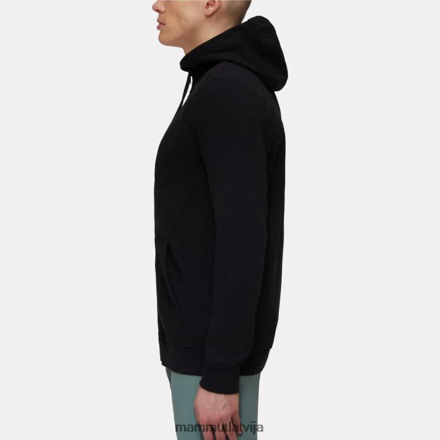 apģērbs Mammut ml jaka ar kapuci melns vīriešiem 2TN48T129