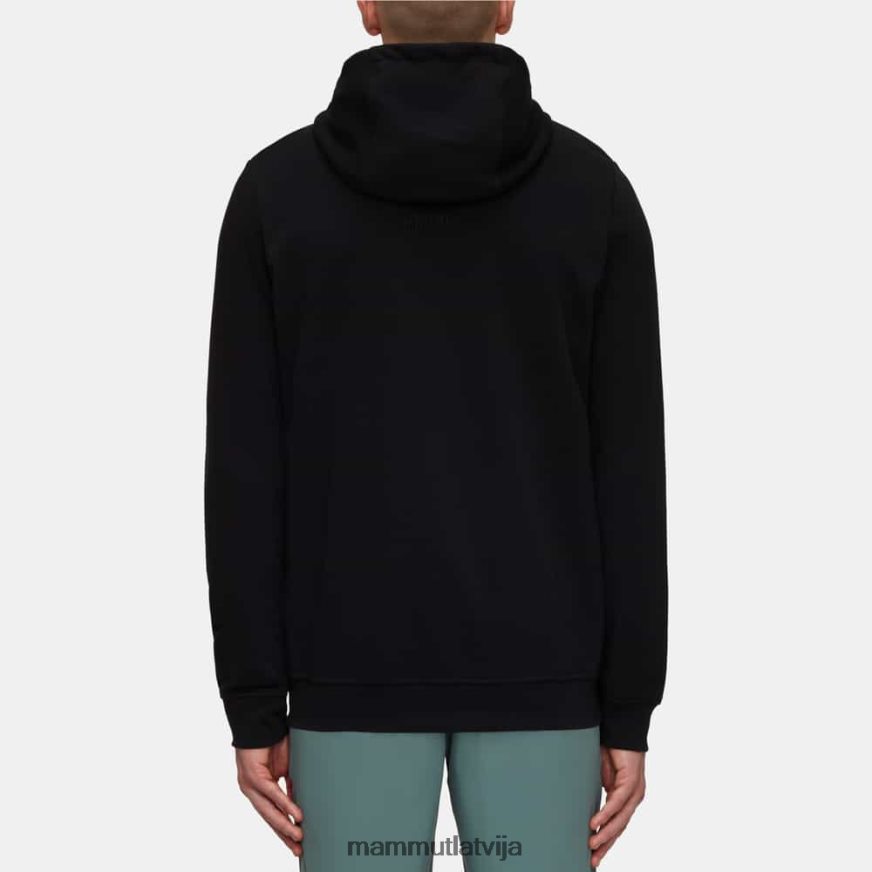 apģērbs Mammut ml jaka ar kapuci melns vīriešiem 2TN48T129