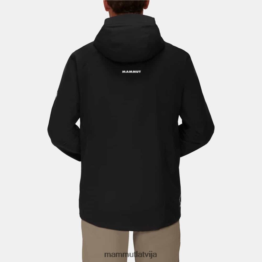 apģērbs Mammut nodot tour hs jaka ar kapuci melns vīriešiem 2TN48T748