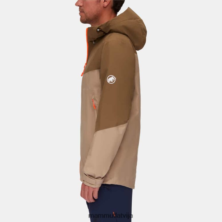 apģērbs Mammut nodot tour hs jaka ar kapuci safari-tumšas smiltis vīriešiem 2TN48T750