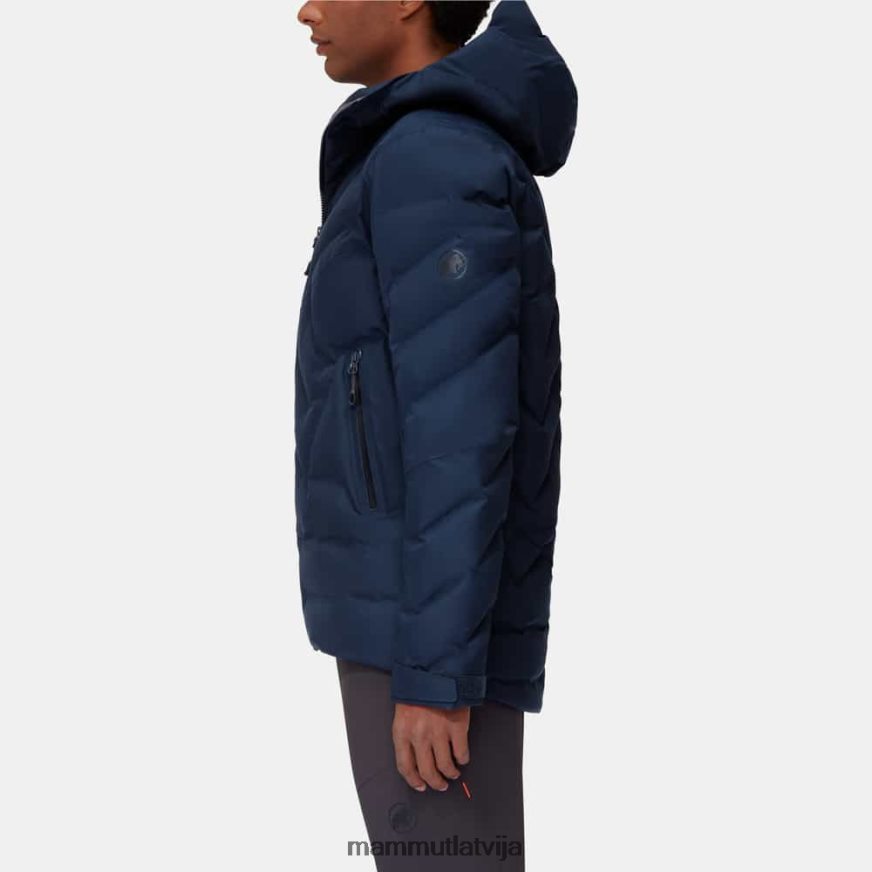 apģērbs Mammut photics hs termo jaka ar kapuci jūras vīriešiem 2TN48T707