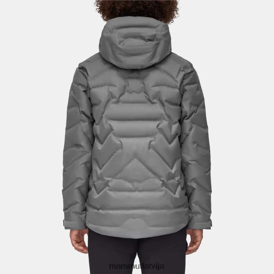 apģērbs Mammut photics hs termo jaka ar kapuci titāns vīriešiem 2TN48T42