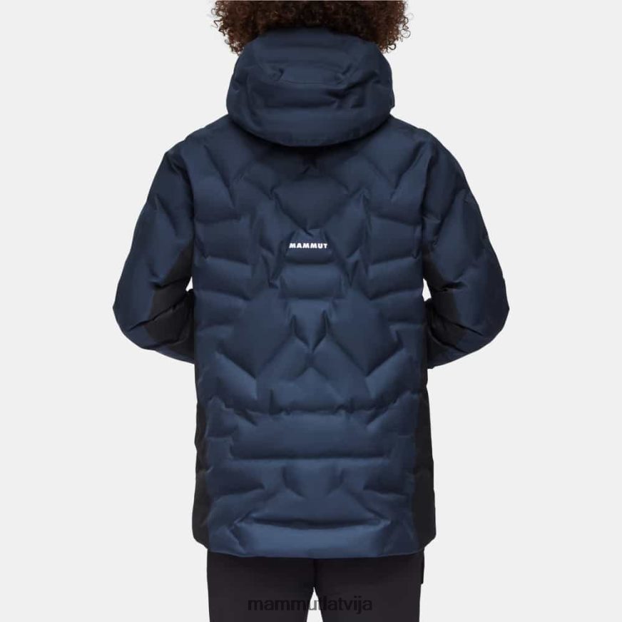 apģērbs Mammut photics ski hs termo jaka ar kapuci melnjūras vīriešiem 2TN48T689