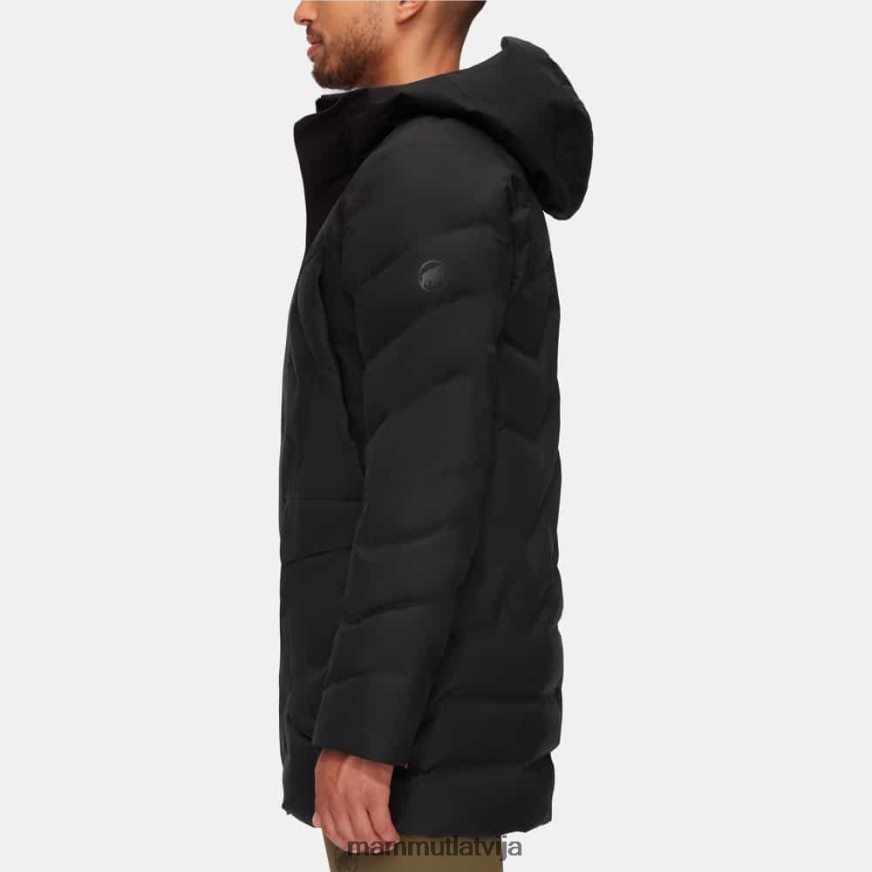 apģērbs Mammut phtics hs termo parka melns vīriešiem 2TN48T759