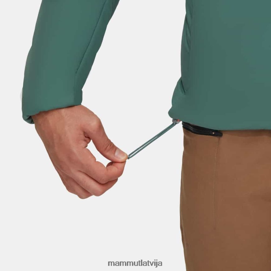 apģērbs Mammut rime elastīgā jakā ar kapuci tumšs skuķis vīriešiem 2TN48T73