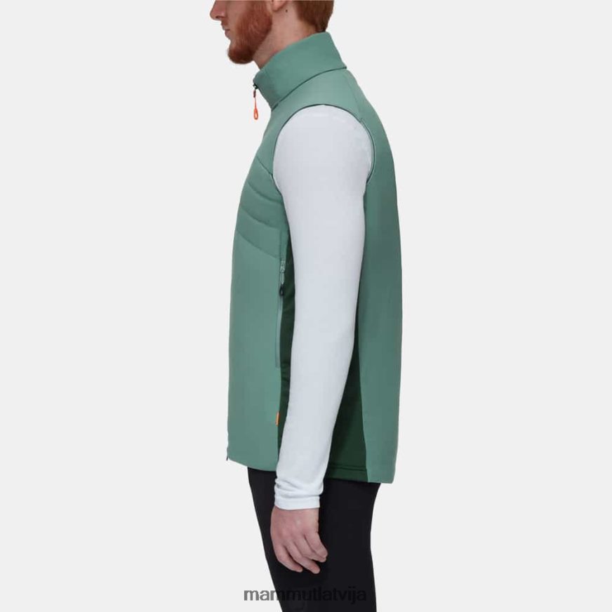 apģērbs Mammut rime light elastīgā vestē tumši nefrītu koki vīriešiem 2TN48T702