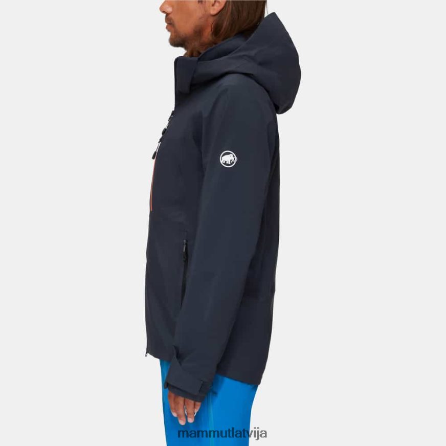 apģērbs Mammut stoney hs jaka jūras dinamiskas apelsīns vīriešiem 2TN48T752