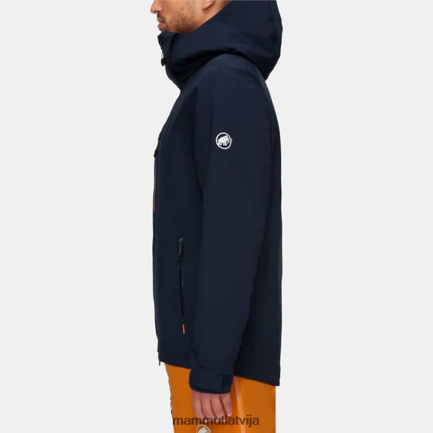 apģērbs Mammut stoney hs termo jaka jūras dinamiskas apelsīns vīriešiem 2TN48T768