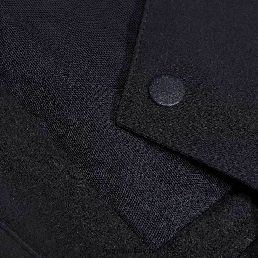 apģērbs Mammut stoney hs termo jaka melns balts vīriešiem 2TN48T82