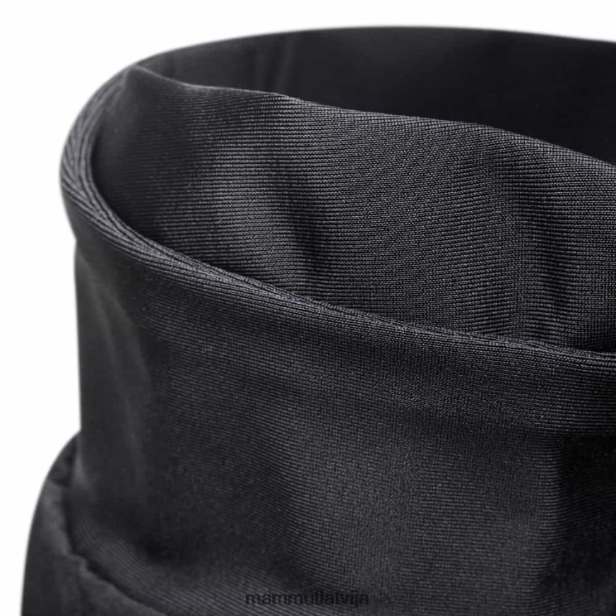 apģērbs Mammut taiss hibrīda jakā ar kapuci melns vīriešiem 2TN48T55