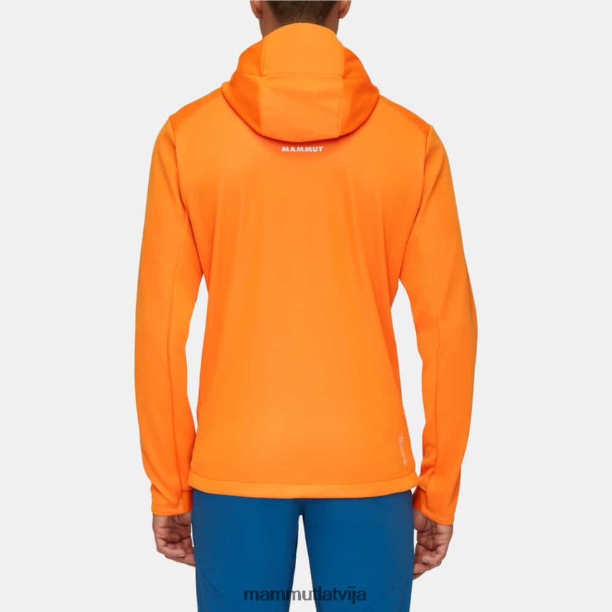 apģērbs Mammut ultimate vii tik jaka ar kapuci tumšais mandarīns vīriešiem 2TN48T742