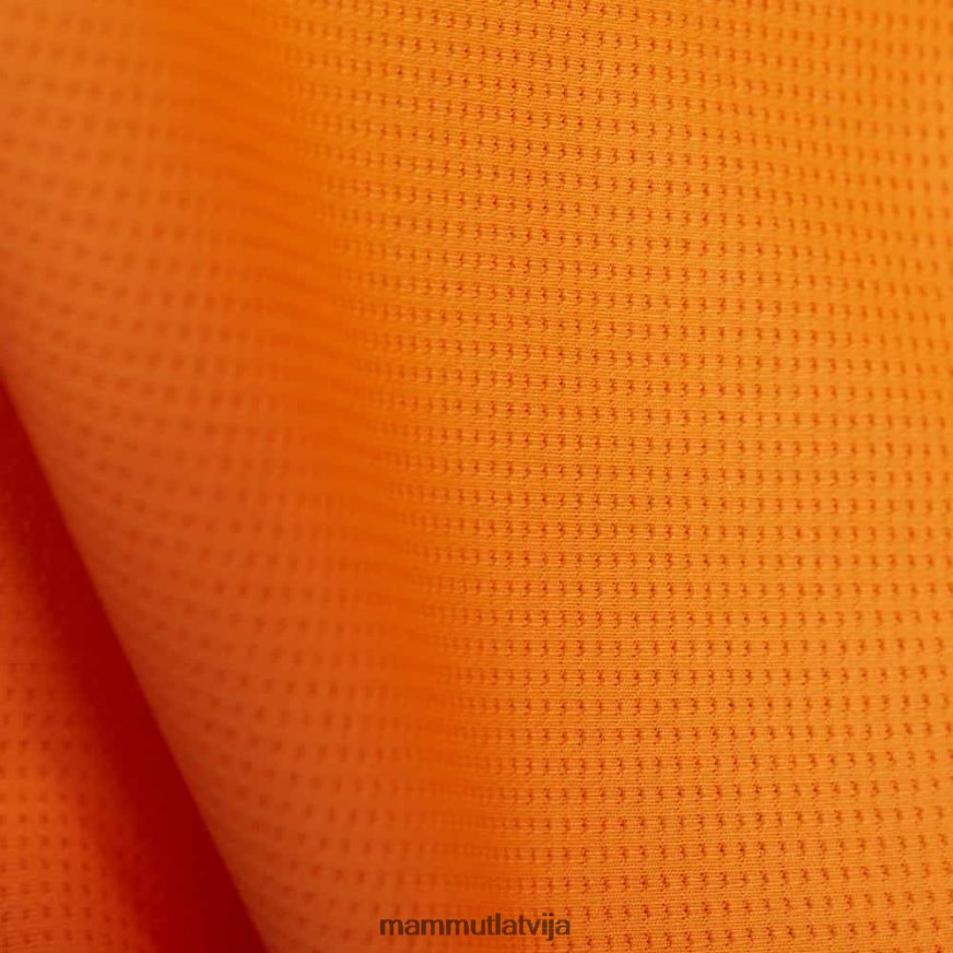 apģērbs Mammut aenergy fl half zip t-krekls mandarīns-tumšais mandarīns vīriešiem 2TN48T852