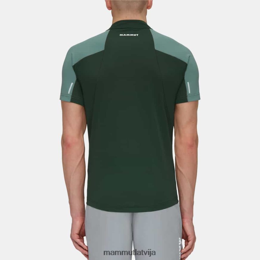 apģērbs Mammut aenergy fl half zip t-krekls tumši nefrītu koki vīriešiem 2TN48T854