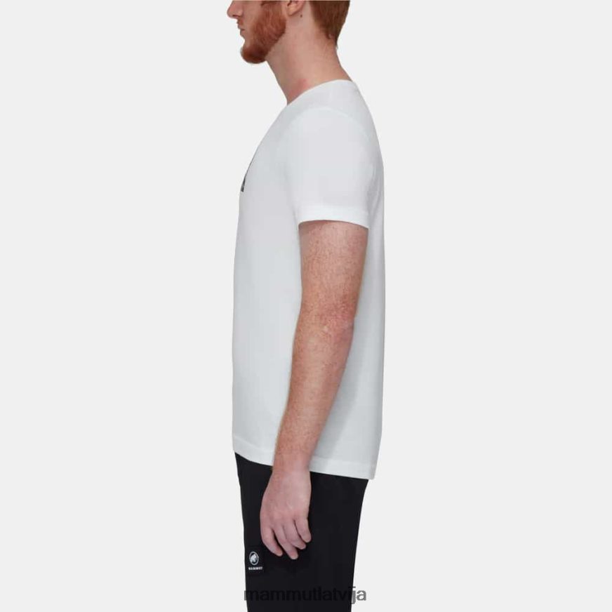 apģērbs Mammut galvenā t-krekla emblēma balts vīriešiem 2TN48T811