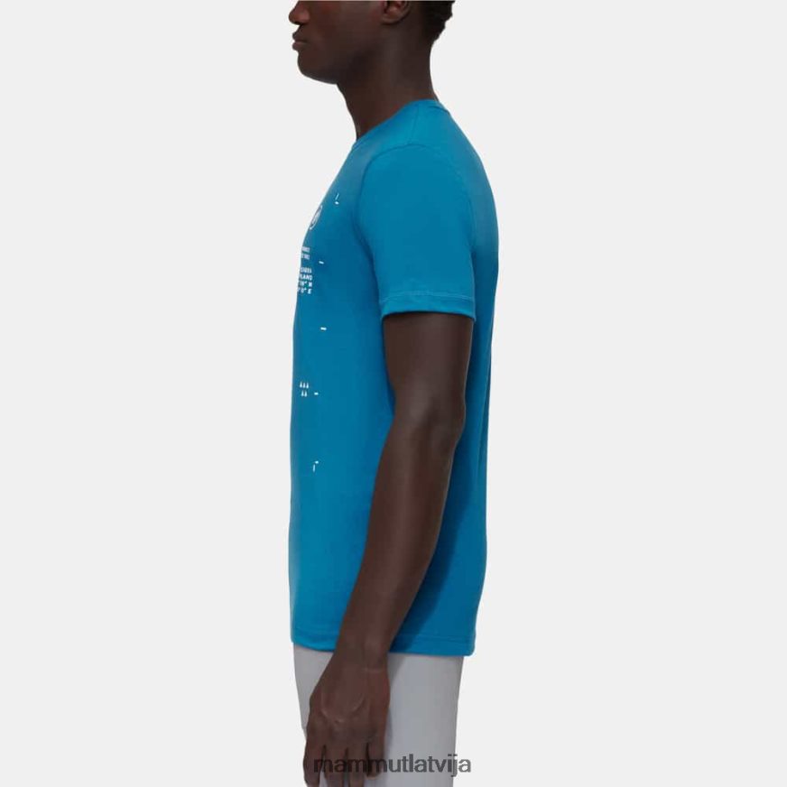 apģērbs Mammut galvenā t-krekla virsotne dziļš ledus vīriešiem 2TN48T1097