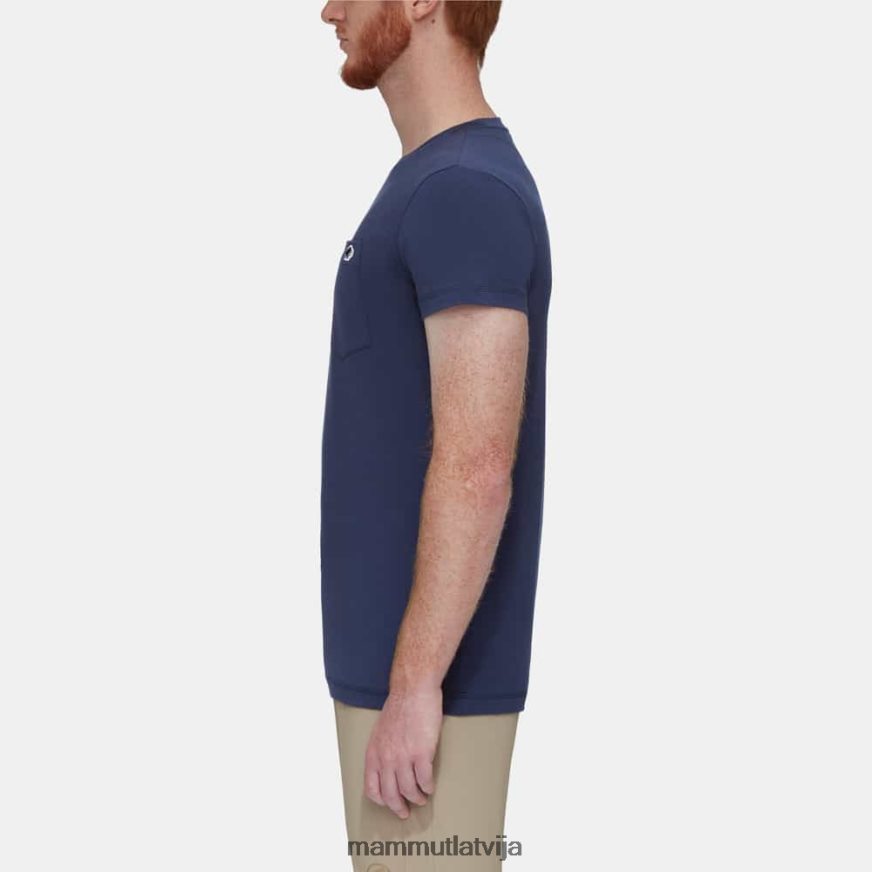 apģērbs Mammut kalnu kabatas t-krekls jūras vīriešiem 2TN48T801