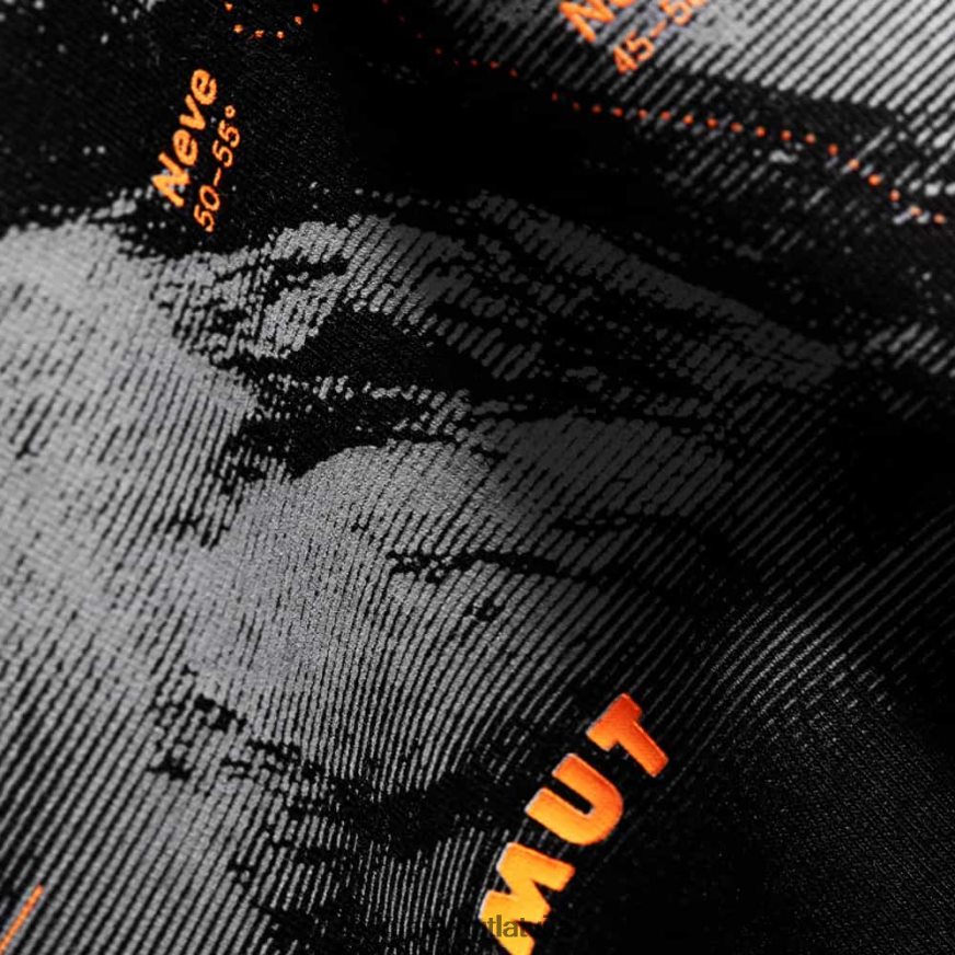 apģērbs Mammut kalnu t-krekls hrnligrat melns vīriešiem 2TN48T19