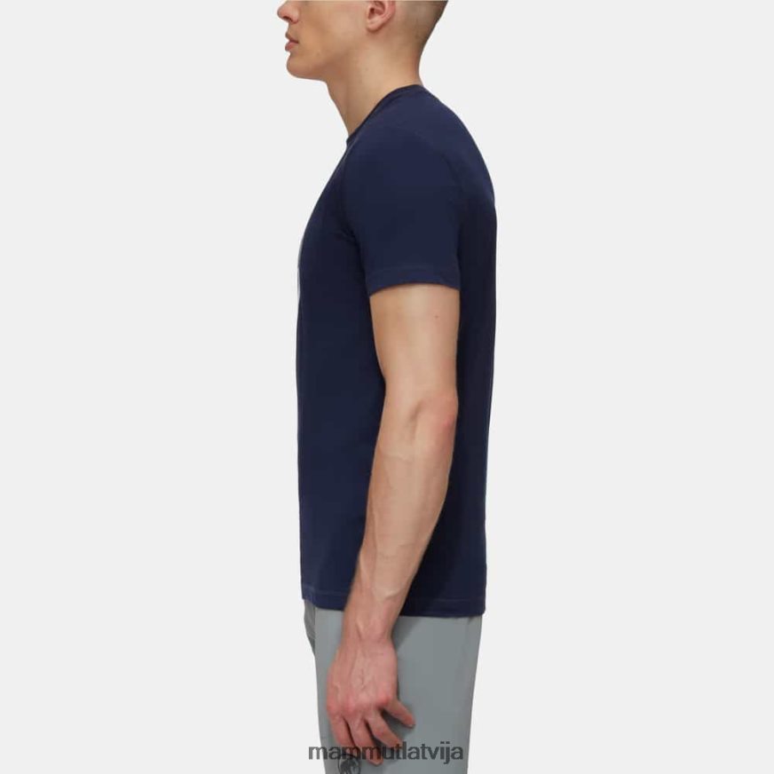 apģērbs Mammut klasisks t-krekls jūras vīriešiem 2TN48T896