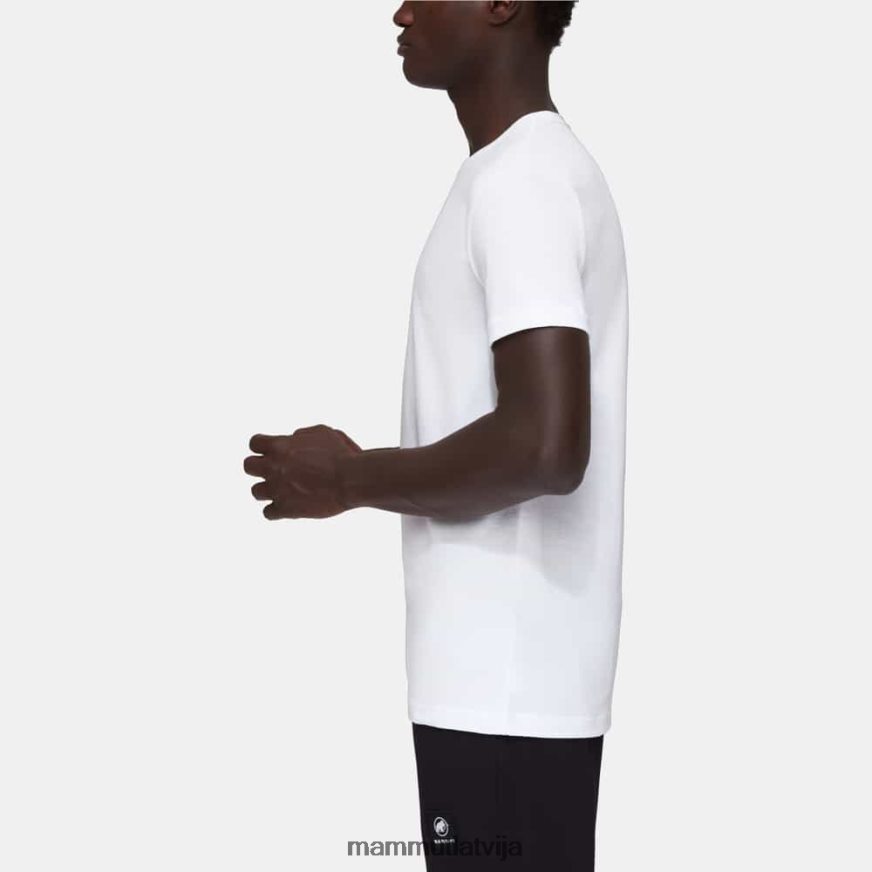 apģērbs Mammut massone t-krekla plāksteris balts vīriešiem 2TN48T894
