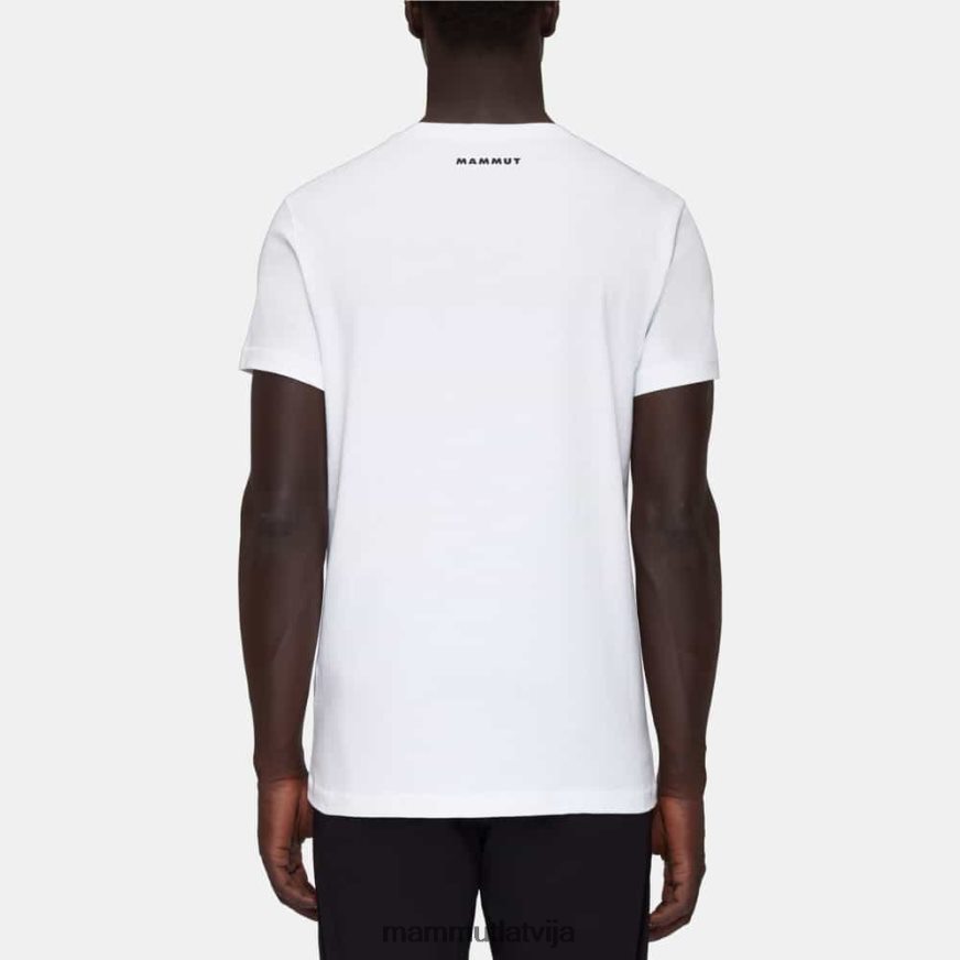 apģērbs Mammut massone t-krekla plāksteris balts vīriešiem 2TN48T894