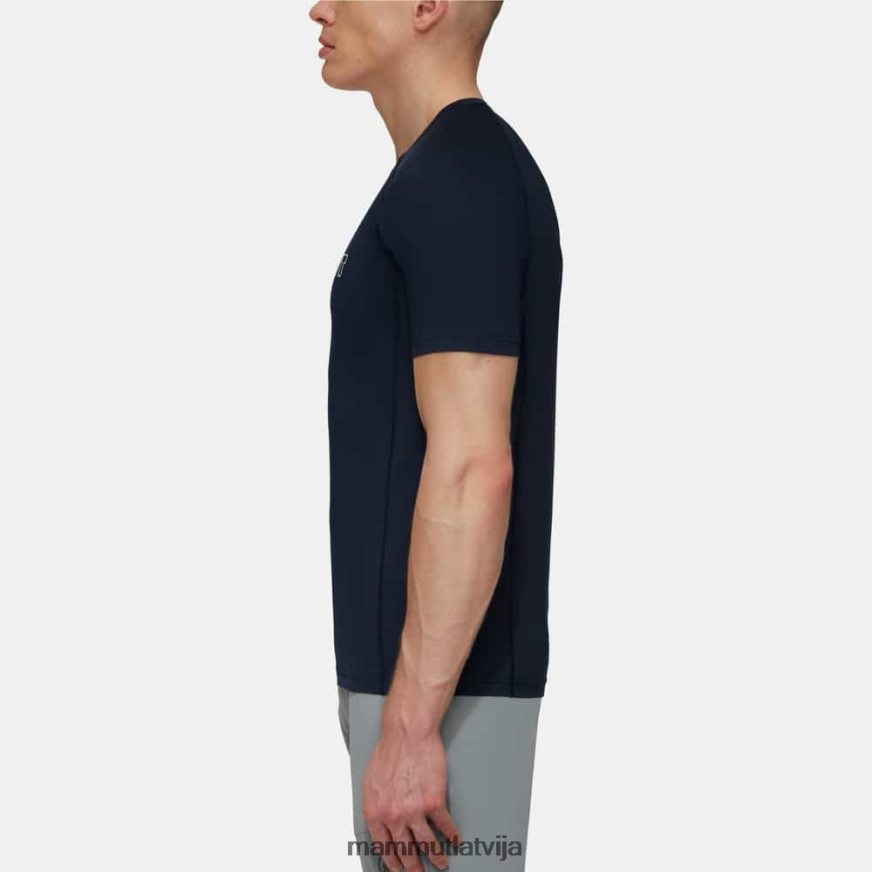 apģērbs Mammut selun fl t-krekla logotips jūras vīriešiem 2TN48T890