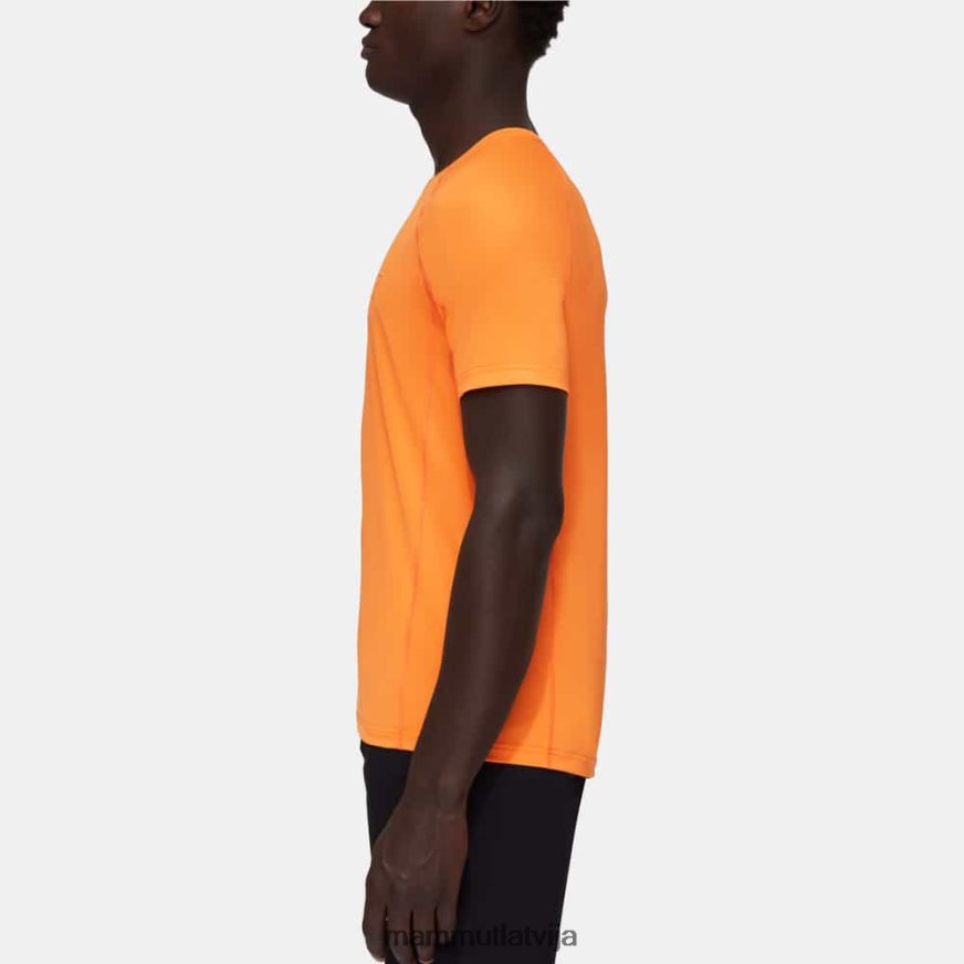 apģērbs Mammut selun fl t-krekla logotips mandarīns vīriešiem 2TN48T889