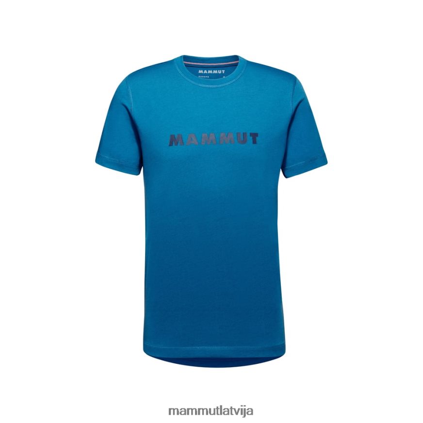 apģērbs Mammut t-krekla galvenais logotips dziļš ledus vīriešiem 2TN48T956