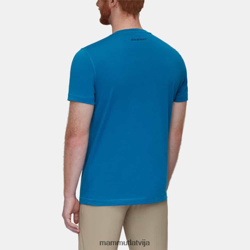 apģērbs Mammut t-krekla galvenais logotips dziļš ledus vīriešiem 2TN48T956