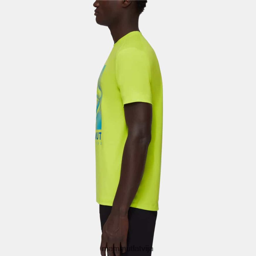 apģērbs Mammut trovat t-krekls augsto kaļķi vīriešiem 2TN48T879