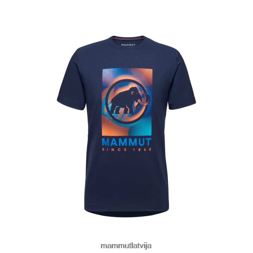 apģērbs Mammut trovat t-krekls jūras vīriešiem 2TN48T877