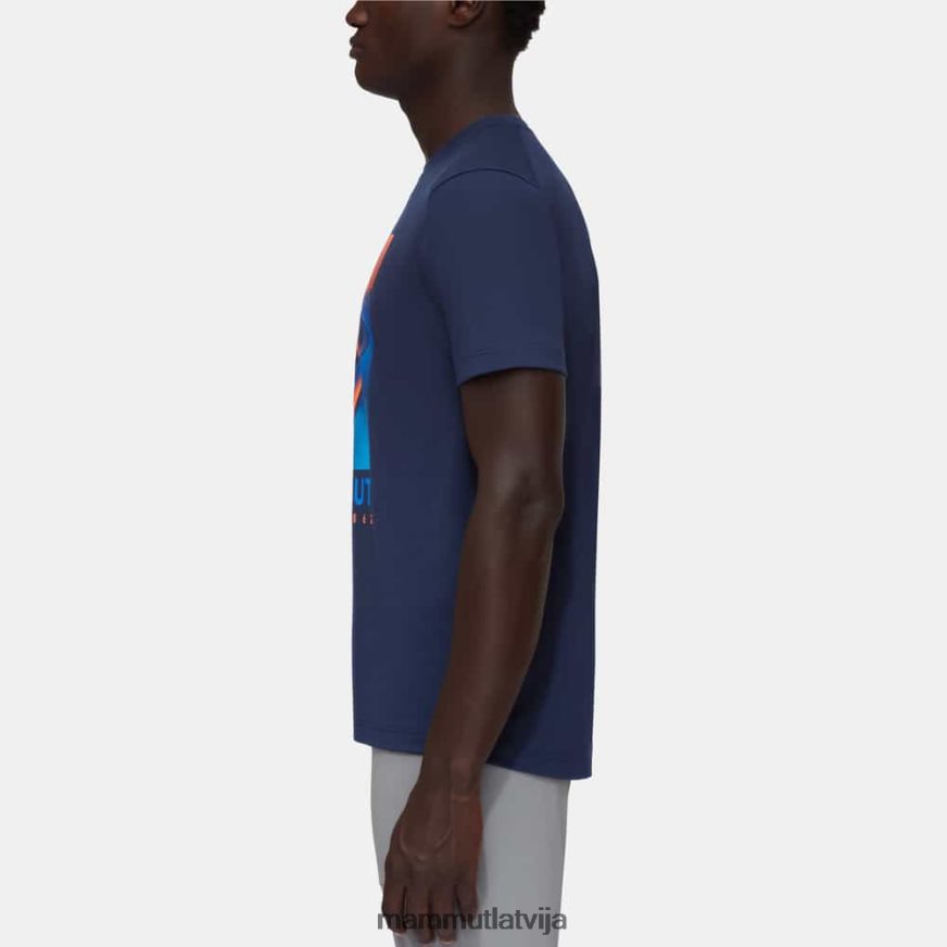 apģērbs Mammut trovat t-krekls jūras vīriešiem 2TN48T877