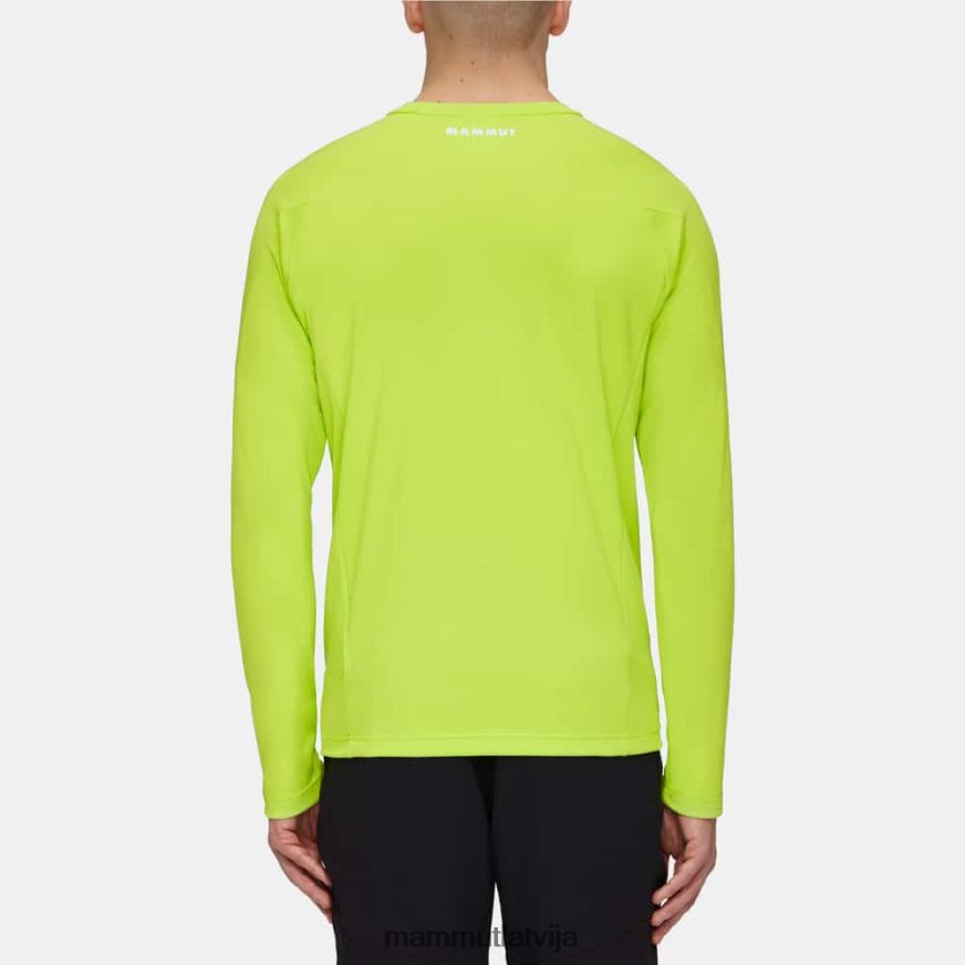 apģērbs Mammut aegility fl garām piedurknēm augsto kaļķi vīriešiem 2TN48T1129