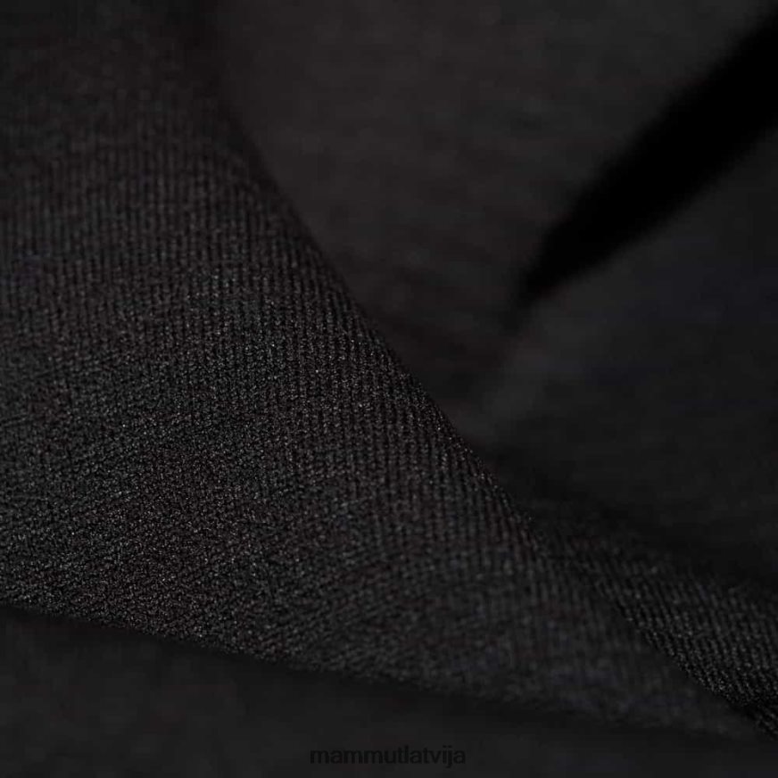 apģērbs Mammut aegility fl garām piedurknēm melns vīriešiem 2TN48T268