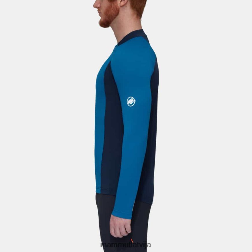 apģērbs Mammut aenergy fl puse ar rāvējslēdzēju garām piedurknēm dziļa ledus jūras vīriešiem 2TN48T850
