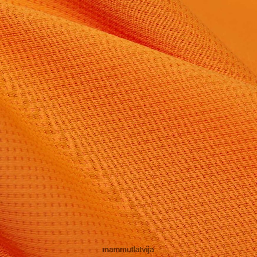 apģērbs Mammut aenergy fl puse ar rāvējslēdzēju garām piedurknēm mandarīns-tumšais mandarīns vīriešiem 2TN48T851