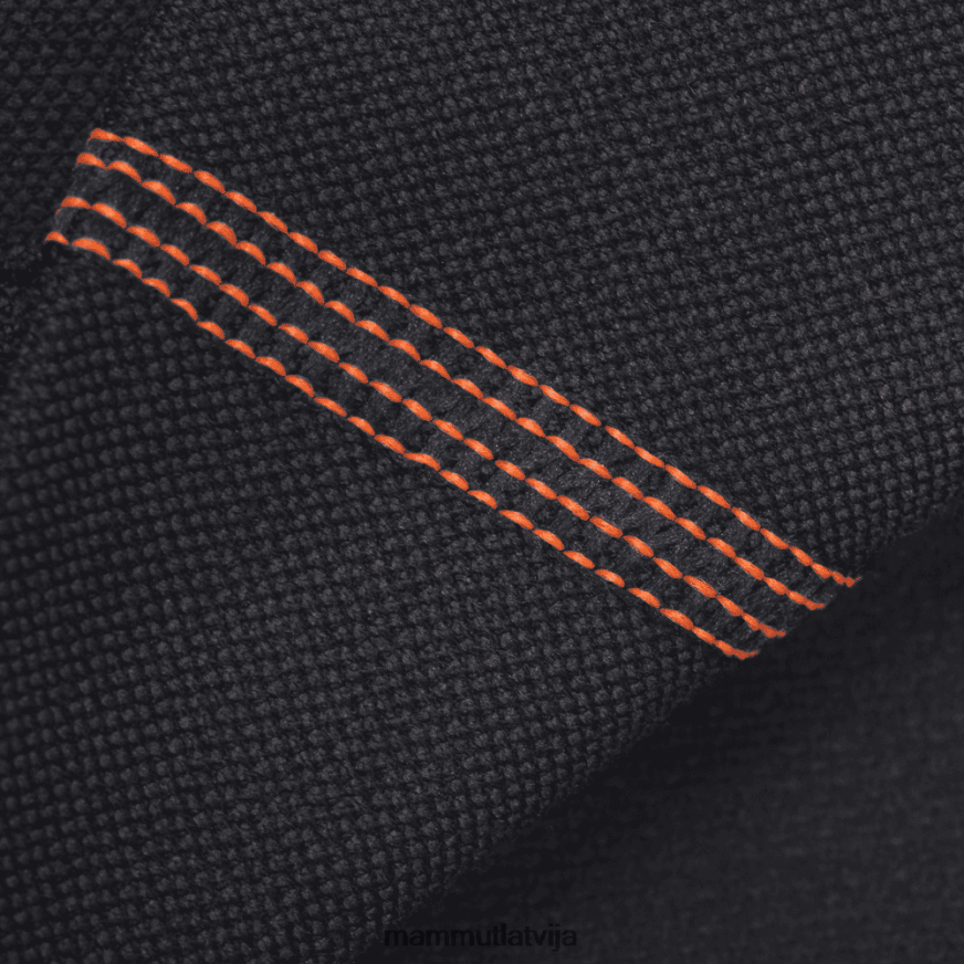 apģērbs Mammut pusgarās piedurknes ar rāvējslēdzēju melns vīriešiem 2TN48T223