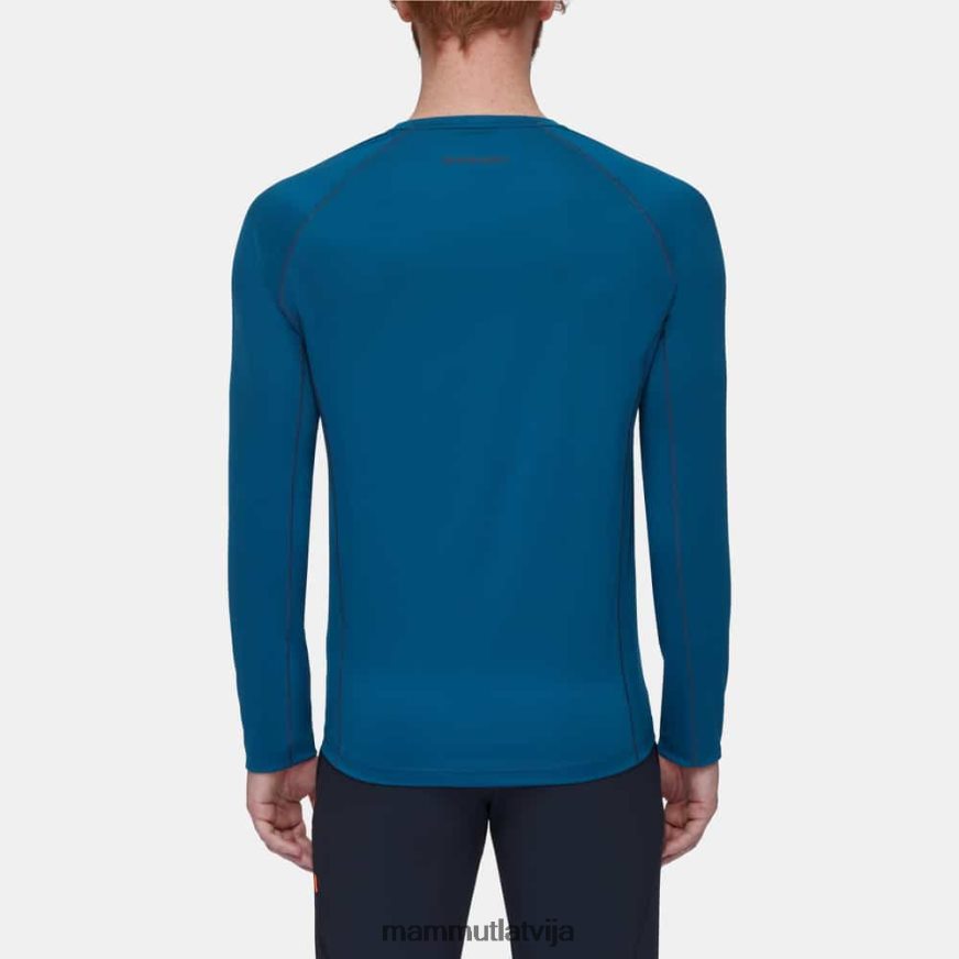apģērbs Mammut selun fl longsleeve logo dziļš ledus vīriešiem 2TN48T871