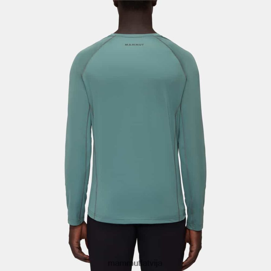 apģērbs Mammut selun fl longsleeve logo tumšs skuķis vīriešiem 2TN48T870