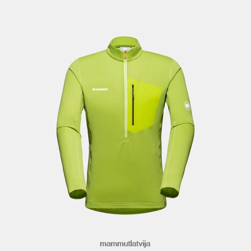 apģērbs Mammut aenergy light ml puse rāvējslēdzēja pull augsto kaļķi-granīts vīriešiem 2TN48T168