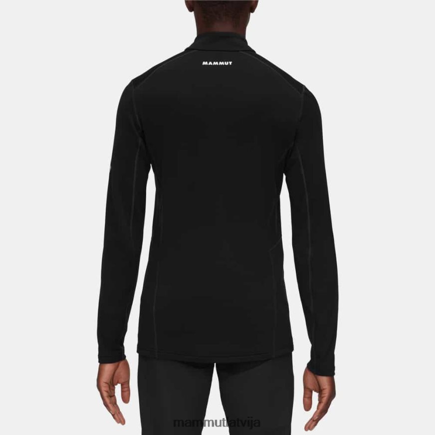 apģērbs Mammut aenergy ml puse rāvējslēdzēja vilkšana melns vīriešiem 2TN48T1056