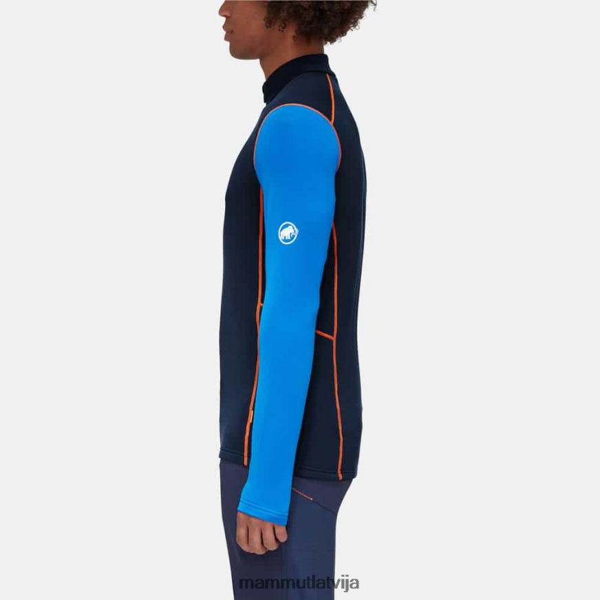 apģērbs Mammut aenergy ml puse rāvējslēdzēja vilkšana nakts-azurit vīriešiem 2TN48T1058