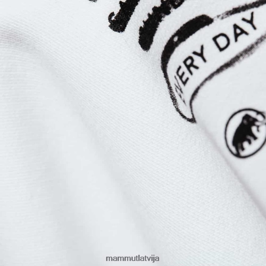 apģērbs Mammut core ml apkalpes kakla katru dienu balts vīriešiem 2TN48T1084