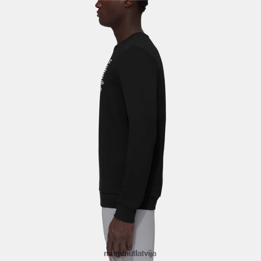 apģērbs Mammut core ml apkalpes kakla katru dienu melns vīriešiem 2TN48T245